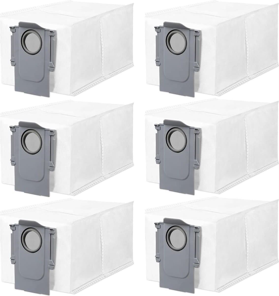 Roborock Qrevo, S8 Max(V) Ultra, Saros en QV Serie Stofzakken (6 Stuks, Plus.Parts® alternatief voor 8.02.0239) — afbeelding 1