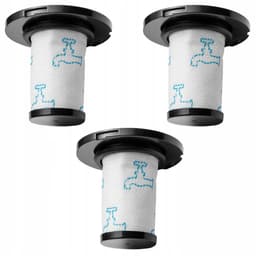 AreoSe - HEPA-filter voor TEFAL X-Force Flex 11.60 12.60 14.60 15.60 Rowenta X-Force Flex - 3 stuks — thumbnail 1