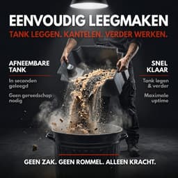 STAHLMANN VAC912 accu-nat- en droogzuiger 18 V incl. accu – Draadloze nat- en droogzuiger voor auto, werkplaats, garage en bouwplaats | Zuigt nat en droog | Blaast | HEPA-filter | Accu-autostofzuiger — thumbnail 2