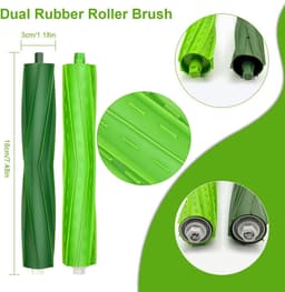 Omgoods - Set van 3 Vervangende Borstels voor iRobot Roomba — thumbnail 2