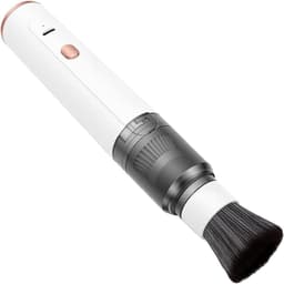 Draadloze Handstofzuiger - Draagbare Kruimeldief - Auto en Huis Reinigen - Dubbele Functie Blazer - 21.5 cm - Wit — thumbnail 1