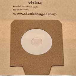 vhbw 10x stofzakken, compatibel met Nilfisk VP930 PRO HEPA, 934, GD934, 930, 135, VP930 ECO PRO HEPA, GD930, GD932 stofzuigers – 34 cm x 17 cm bruin — thumbnail 1