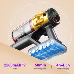 Lamor Stofzuiger - Stofzuigers - 550 W Borstelloze motor - 35 kPa zuigkracht - 50 minuten gebruiksduur - 6-traps filtersysteem — thumbnail 4