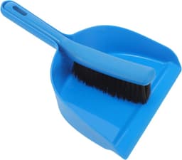 Stoffer en blikset - Reinigingsset - Snel opruimen - Compact ontwerp - 26 x 20 cm - Blauw — thumbnail 1