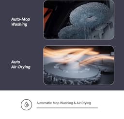 EZVIZ RS2 Robotstofzuiger - Dweil/stofzuiger - Auto-legen watertank - Zelfreinigende Dweil - 3D-mapping - Wit — thumbnail 5