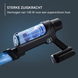 Rowenta X-Pert 7.60 RH6A31 - Steelstofzuiger - Draadloos - Ultralicht - 45 min Gebruikstijd - 140 W - Compact Design - LED verlichting zuigmond zuigmond — thumbnail 4