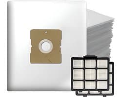 30x Stofzuigerzakken, 2x HEPA filter geschikt voor Inventum ST306 ST307 ST308 stofzuigers - Vervanging stofzakken SZ300 21200900119, 21200900120 en 21200900010