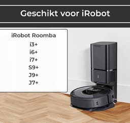 Stofzuigerzakken geschikt voor iRobot Roomba i3+ i6+ i7+ S9+ J9+ j7+ Robotstofzuiger - 6 stuks - van Zedar — thumbnail 5