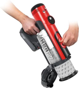 Numatic Henry Quick Draadloze Steelstofzuiger HEN100R - Met zak - Rood — thumbnail 3