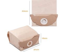 20x Stofzakken geschikt voor Kärcher WD2250 A2004 A2054 MV2 WD2 6.904-322.0 stofzuigerzakken