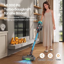 Krachtige Draadloze Stofzuiger Grijs Light & Efficiënt — thumbnail 3