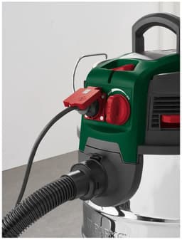 Parkside Nat en Droog Stofzuiger - Vermogen: 1500 W - Zuigkracht: max. 181 mbar - Capaciteit tank: 30 L - Traploos instelbare luchtstroom - Geluidsarme motor - Met korte nalooptijd voor optimale reststofopname — thumbnail 2