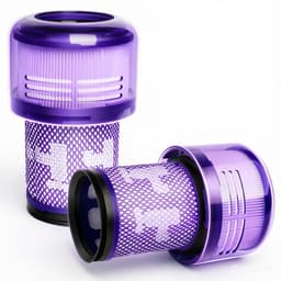 2 stuks Wasbare filters - compatibel met Dyson V12 Slim Detect Absolute draadloze stofzuiger - HEPA-filter vervangingsonderdelen — thumbnail 1