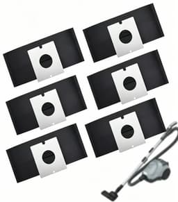 Stofzuiger - Stofzakken geschikt voor Mitsubishi Electric MP9A - MP-9/MP-2/MP-3 stofzuigeraccessoires-6stuks vervangende zakken gebouwd - voor duurzaamheid en schoon onderhoud - niet-geweven stofopvangzak. — thumbnail 1
