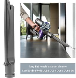 Dailygoods - Dailygoody - Spleet Tool Vervanging - Compatibel met Dyson - Ultradun Ontwerp - Grijs - Slim Spleet Tool - Ideaal voor Hoekjes - Voor DC45 DC46 DC58 V6 — thumbnail 2
