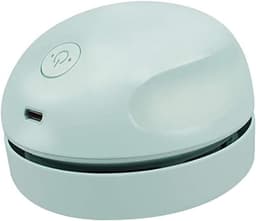 Tafelstofzuiger - 8 x 8 x 5,5 cm, apparaat met hoge zuigkracht, 500 mAh batterij | Klein, ergonomisch, muisvormig stofreservoir voor het verwijderen van gumresten, papiersnippers en toetsenbordresten. — thumbnail 1