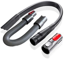 Dailygoods - Dailygoody - Flexibel spleetmondstuk - Adapter en slang voor Dyson - Grijs - Stofzuiger accessoires - Hoogwaardige kwaliteit - Geschikt voor V7 V8 V10 — thumbnail 1