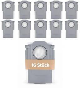 Stofzuigerzakken 16 stuks - Geschikt voor Roborock/S8 MaxV Ultra/Qrevo - 3,5L inhoud - Voorraadverpakking - Brede compatibiliteit - Stofzuigerzak — thumbnail 2