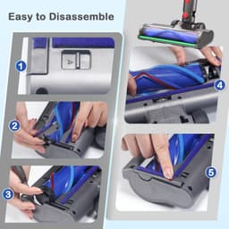 Vloerzuigmond - Geschikt voor Dyson V7, V8, V10, V11 en V15 — thumbnail 2