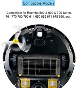 Zijborstels voor robotstofzuiger - 9 stuks — thumbnail 3