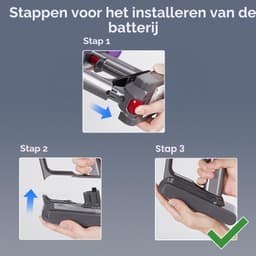 Stofzuigeraccu - 25,2 V - 3900 mAh - voor Dyson V11 — thumbnail 3