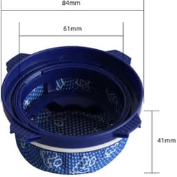 HEPA filter geschikt voor Samsung Jet 60 Jet 70 Jet 70+ Jet 75 Jet 75+ Jet 90 VS9000RL stofzuigers accessoires stoffilters miniatuur handheld onderdelen -6 stuks — thumbnail 3