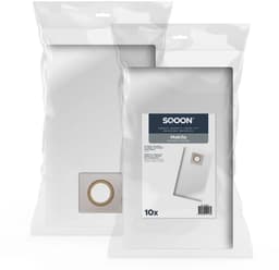 SQOON® Stofzuigerzakken geschikt voor Makita DVC660 / DVC665 Series – 10 Stuks – Hoogwaardige vervanging voor optimale stofopname — thumbnail 3