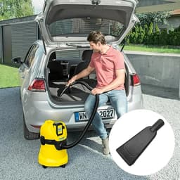 Geschikt voor Karcher WD2 WD3 WD5 WD6 35mm car handholder platte kop stofzuiger accessoires, platte kop 1 stuk — thumbnail 4