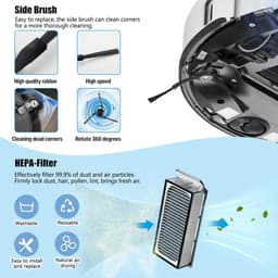 26 Pieces Accessories Compatible with Dreame X50 Ultra Complete/L50 Pro Ultra/X50 Master Vacuum Cleaner Parts - ShopVlot — thumbnail 3