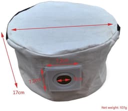 Geschikt voor Numatic wasbare en reproduceerbare canvas zak stofverzamelzak stofzuigerzak vuilniszak accessoires — thumbnail 2