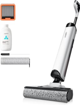 UWANT D500 Draadloos Steelstofzuigers -Wet & Dry stofzuigers-Anti-klitten-Nat Droog Stofzuiger-IPX6 waterdichte motor-AI zelfreinigend-180° plat leggen-17.000 Pa zuigkracht-3-zijdig vegen zonder randen-Geurpreventie-Realtime elektrolyse-Spraakprompt — thumbnail 2