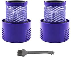 EGoods - 2-pack filters compatibel met stofzuiger V10 - Hoge kwaliteit HEPA filter - Vervangingsonderdelen voor Dyson V10 - Geschikt voor cyclonische modellen - Ideaal voor huishoudelijke luchtreiniging