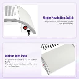 Nagelstofzuiger 80 Watt - Compacte Stofzuiger voor Manicure met 2 Stofzakjes — thumbnail 5