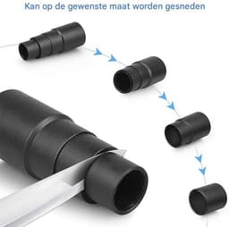 Vitdipy - Slangadapter Universeel - 3 stuks - Stofzuigeradapter - Stofzuigerslangadapter - Stofzuiger verloopstuk - voor 32mm-35mm — thumbnail 4