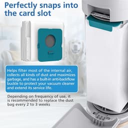 Stofzakken voor Samsung Jet Pro Extra/Complete Extra, 8-pack — thumbnail 2