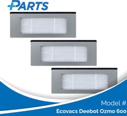 Ecovacs Deebot Ozmo 600 Filters (3 Stuks, Plus.Parts® alternatief voor 201-1628-0022) — thumbnail 1