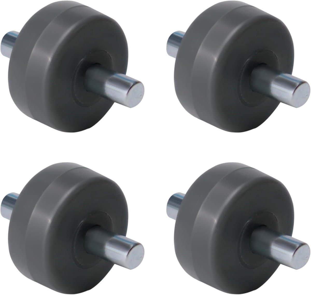Stofzuiger Wielen - Reserveonderdelen Set - Vloeren Schoonmaken - Specifieke Pasvorm - 18mm As Lengte — afbeelding 1