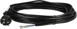 VHBW-stroomkabel compatibel met Kärcher WD3 200, T10/1, T7/1, T14/1, T12/1, WD5.600, T15/1, T9/1, T201, T191 stofzuigers - 10 m kabel 1000 W — thumbnail 1