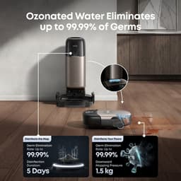 EUFY Omni S2 - Robotstofzuiger - Met Dweilfunctie - 30 kPa - Zwart — thumbnail 2