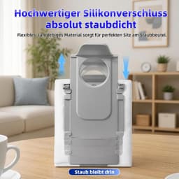 Dailygoods- Stofzuigerzakken 16 Stuks - Roborock Q Revo / Qrevo S / Qrevo Pro - Saros 10 / Saros 20 - QV 35A / QV 35S - Qrevo MaxV Ultra - Volledig mechanische productie - Stofzuigerzak — thumbnail 3