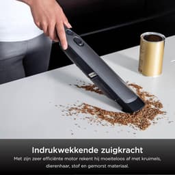 Draadloze handstofzuiger - Kleine stofzuiger - Snel opruimen - Lichtgewicht ontwerp - 700 gram - Grijs — thumbnail 3