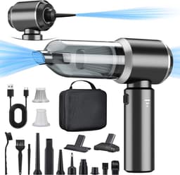 Handstofzuiger - Draadloos - 18000PA - Multifunctionele Accu Stofzuiger - Voor Auto en Huishoudelijk Gebruik — thumbnail 1