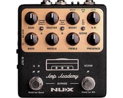 NUX NGS-6 gitaarversterker simulator amp modeler IR-loader AMP ACADEMY