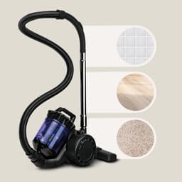 Zeegma Zonder Base Cycloon Stofzuiger + FREE SMALL TURBO BRUSH ZONDE – 899W – 20.000 PA Zuigkracht – 2,5L Stofreservoir – HEPA 13 Allergiefilter – Energieklasse A – 10-in-1 Accessoires – Automatisch Oprolbaar Snoer — thumbnail 4