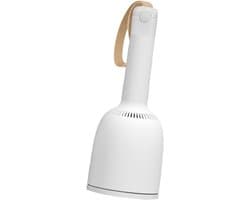 Bureaustofzuiger Kleine Stofverzamelaar - Mini Stofzuiger - Bureau Schoonhouden - Sterke Zuigkracht - 18.7L x 7B cm - Wit