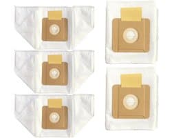 5 stuks Stofzuigerzakken - Compatibel met Kärcher VC2 / VC2(erp) / VC2 Premium / VC2 Premium(ERP) - Vervangende Accessoires voor Huishoudelijke Schoonmaak