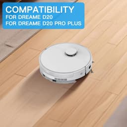 4 stuks Dweilpad vervanging voor Dreame D20 / D20 Pro Plus robotstofzuiger, accessoires, wisserdoek, pads, robotstofzuiger, reserveonderdelen, langdurig gebruik, wasbaar, reserveonderdelen — thumbnail 2