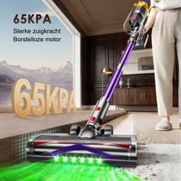 Elekiatech - Steelstofzuiger Draadloos - 65000Pa - 70 Min Gebruikstijd - 8-in-1 Filtersysteem - Paars — thumbnail 4