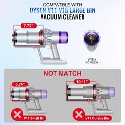 Stofcontainer Geschikt voor Dyson V11, V15, SV14, SV15, SV22 stofzuigers — thumbnail 4