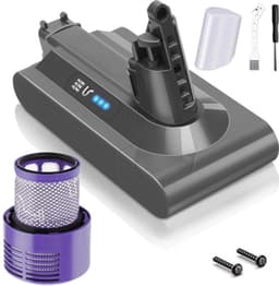 6000mAh Accu voor V10/SV12, 1 Filter Inbegrepen — thumbnail 1